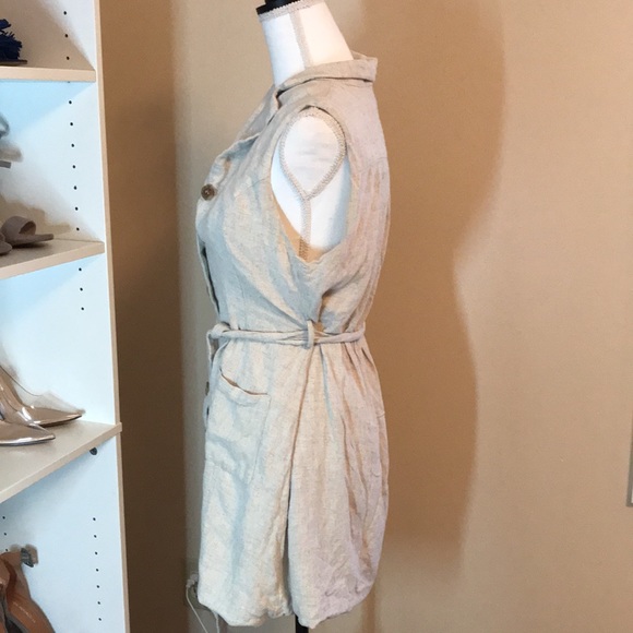 Lost + wander button front mini dress size L - Picture 6 of 6